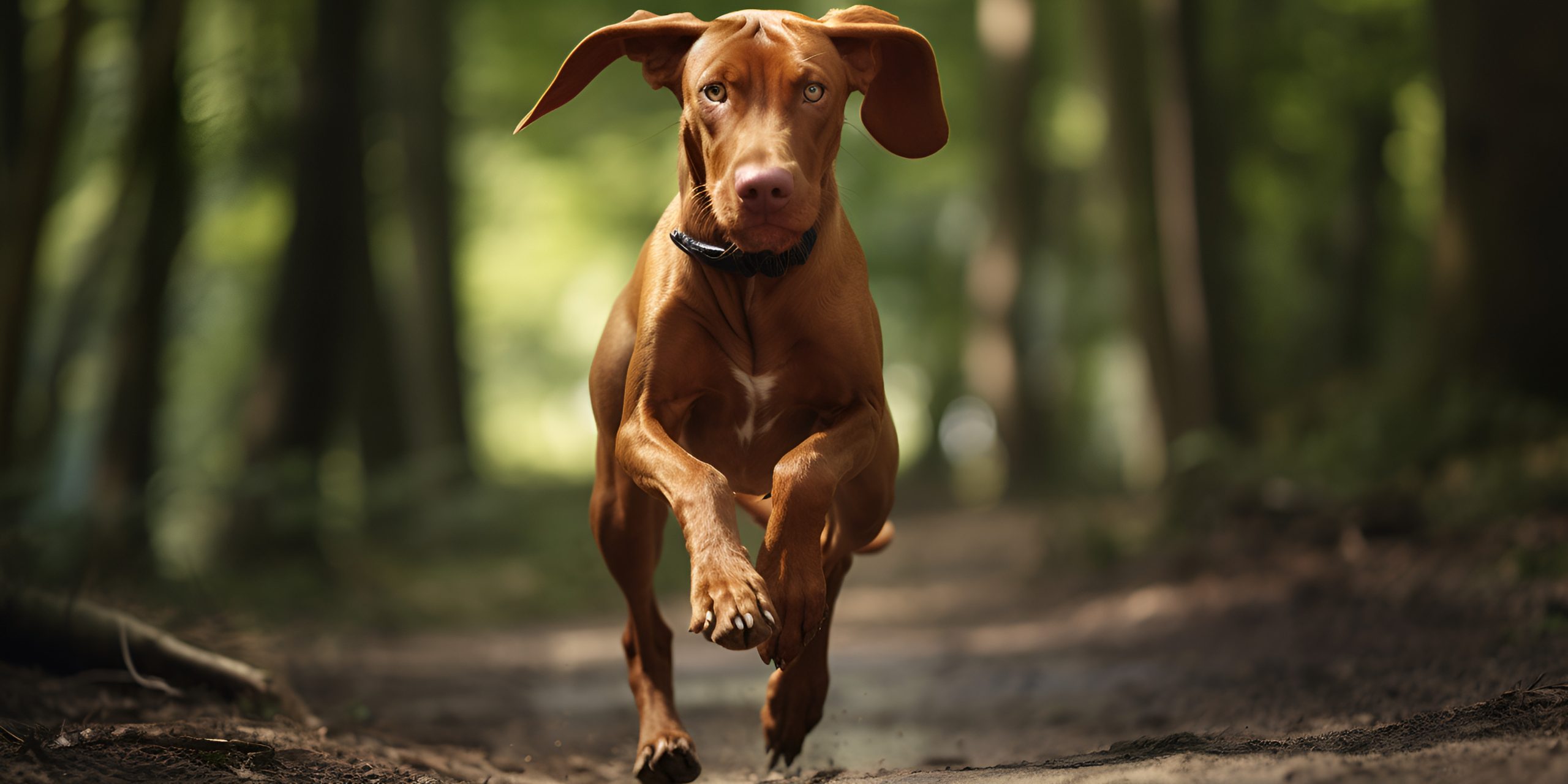 Gundog running